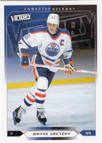 #77 Wayne Gretzky - Edmonton Oilers - 2005-06 Upper Deck Victory Hockey