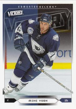 #83 Mike York - Edmonton Oilers - 2005-06 Upper Deck Victory Hockey