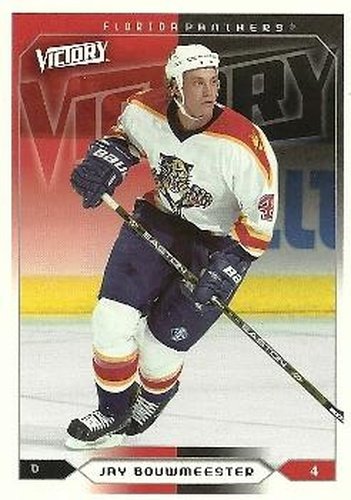 #89 Jay Bouwmeester - Florida Panthers - 2005-06 Upper Deck Victory Hockey