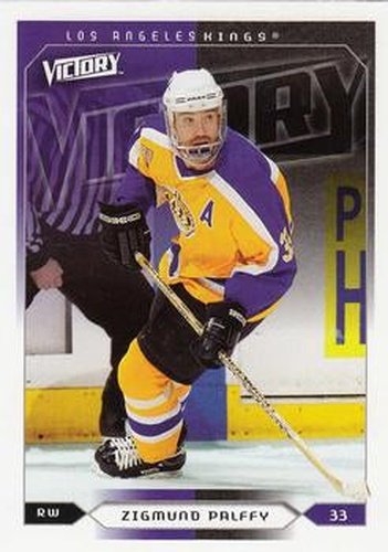 #93 Zigmund Palffy - Los Angeles Kings - 2005-06 Upper Deck Victory Hockey