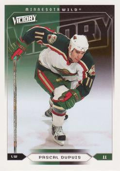 #97 Pascal Dupuis - Minnesota Wild - 2005-06 Upper Deck Victory Hockey
