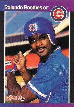 #577 Rolando Roomes - Chicago Cubs - 1989 Donruss Baseball