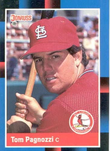 #577 Tom Pagnozzi - St. Louis Cardinals - 1988 Donruss Baseball