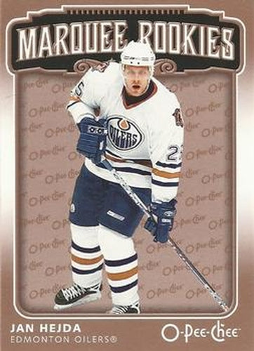 #577 Jan Hejda - Edmonton Oilers - 2006-07 O-Pee-Chee Hockey