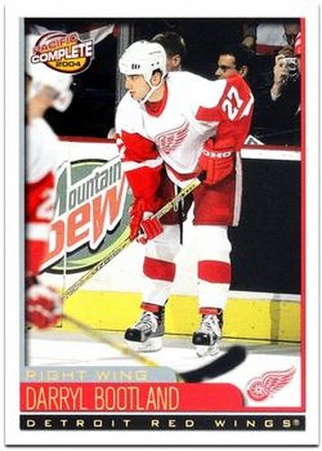 #577 Darryl Bootland - Detroit Red Wings - 2003-04 Pacific Complete Hockey