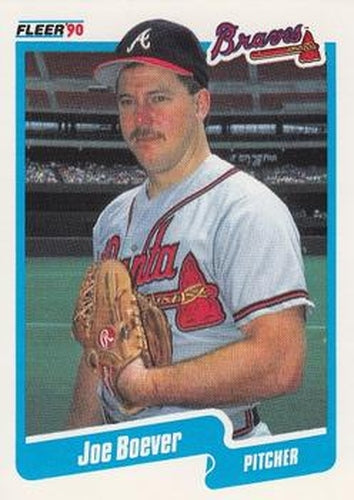 #577 Joe Boever - Atlanta Braves - 1990 Fleer USA Baseball