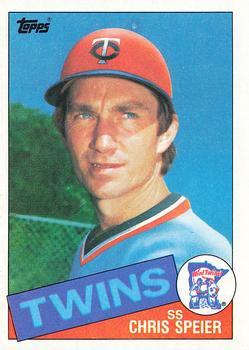 #577 Chris Speier - Minnesota Twins - 1985 Topps Baseball