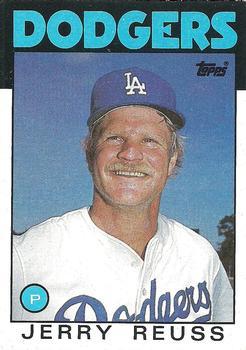 #577 Jerry Reuss - Los Angeles Dodgers - 1986 Topps Baseball