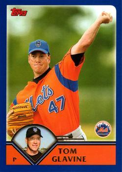 #577 Tom Glavine - New York Mets - 2003 Topps Baseball