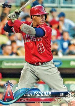 #577 Yunel Escobar - Los Angeles Angels - 2018 Topps Baseball
