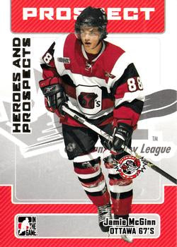 #106 Jamie McGinn - Ottawa 67's - 2006-07 In The Game Heroes and Prospects Hockey