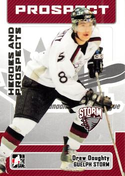 #108 Drew Doughty - Guelph Storm - 2006-07 In The Game Heroes and Prospects Hockey