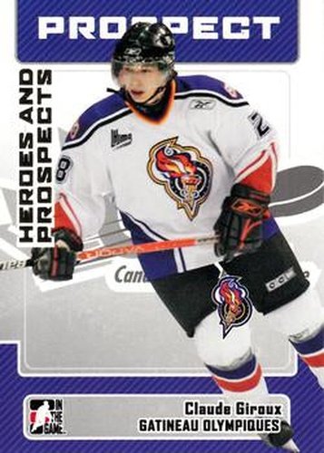 #113 Claude Giroux - Gatineau Olympiques - 2006-07 In The Game Heroes and Prospects Hockey