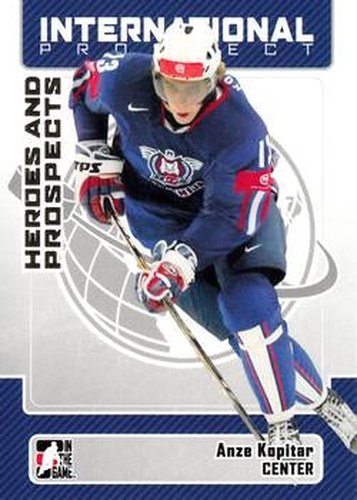 #131 Anze Kopitar - Slovenia - 2006-07 In The Game Heroes and Prospects Hockey