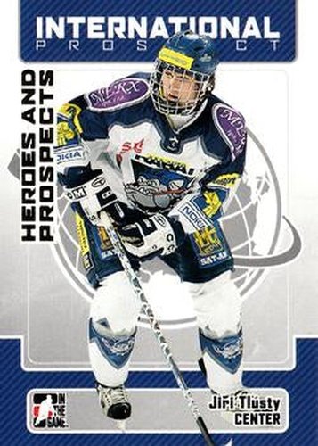 #132 Jiri Tlusty - Czech Republic - 2006-07 In The Game Heroes and Prospects Hockey