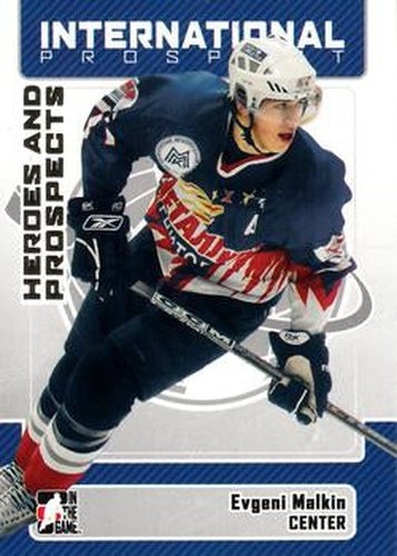 #135 Evgeni Malkin - Metallurg Magnitogorsk - 2006-07 In The Game Heroes and Prospects Hockey