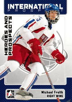 #138 Michael Frolik - Czech Republic - 2006-07 In The Game Heroes and Prospects Hockey