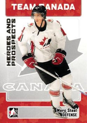 #148 Marc Staal - Canada - 2006-07 In The Game Heroes and Prospects Hockey
