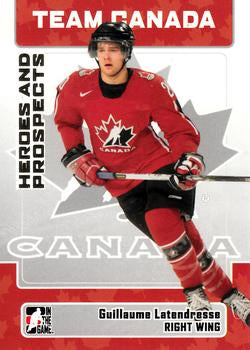 #149 Guillaume Latendresse - Canada - 2006-07 In The Game Heroes and Prospects Hockey