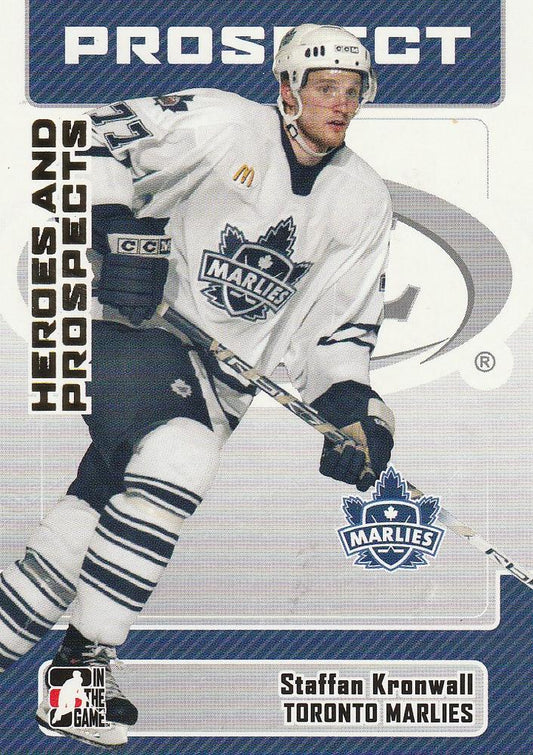 #163 Staffan Kronwall - Toronto Marlies - 2006-07 In The Game Heroes and Prospects Hockey