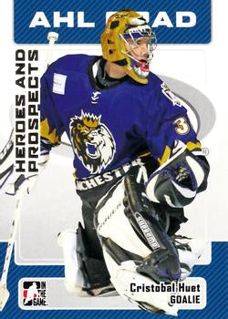 #17 Cristobal Huet - Manchester Monarchs - 2006-07 In The Game Heroes and Prospects Hockey