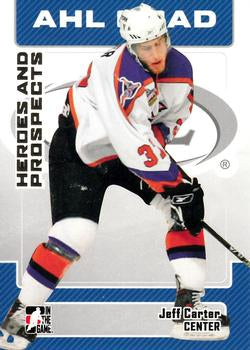 #18 Jeff Carter - Philadelphia Phantoms - 2006-07 In The Game Heroes and Prospects Hockey