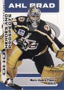 #19 Marc-Andre Fleury - Wilkes-Barre/Scranton Penguins - 2006-07 In The Game Heroes and Prospects Hockey