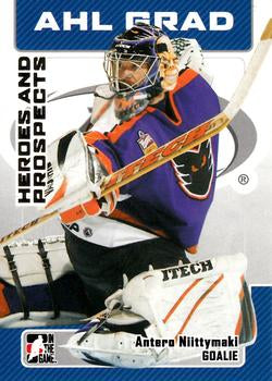 #22 Antero Niittymaki - Philadelphia Phantoms - 2006-07 In The Game Heroes and Prospects Hockey