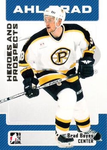 #23 Brad Boyes - Providence Bruins - 2006-07 In The Game Heroes and Prospects Hockey