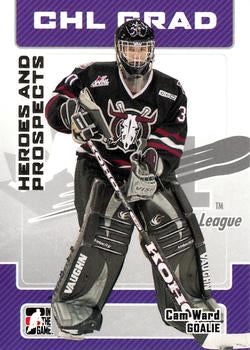 #25 Cam Ward - Red Deer Rebels - 2006-07 In The Game Heroes and Prospects Hockey