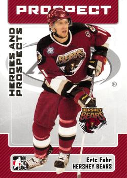 #34 Eric Fehr - Hershey Bears - 2006-07 In The Game Heroes and Prospects Hockey
