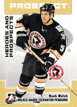 #45 Noah Welch - Wilkes-Barre/Scranton Penguins - 2006-07 In The Game Heroes and Prospects Hockey