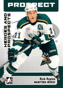 #46 Rick Rypien - Manitoba Moose - 2006-07 In The Game Heroes and Prospects Hockey