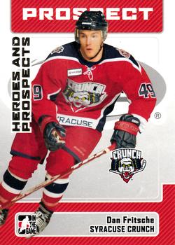 #55 Dan Fritsche - Syracuse Crunch - 2006-07 In The Game Heroes and Prospects Hockey