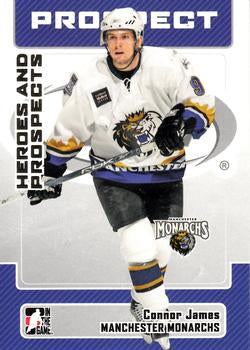 #56 Connor James - Manchester Monarchs - 2006-07 In The Game Heroes and Prospects Hockey