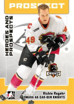 #61 Richie Regehr - Omaha Ak-Sar-Ben Knights - 2006-07 In The Game Heroes and Prospects Hockey
