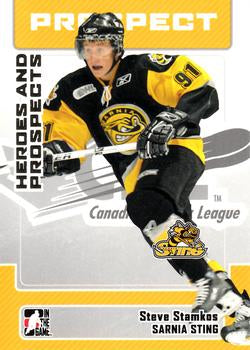 #80 Steven Stamkos - Sarnia Sting - 2006-07 In The Game Heroes and Prospects Hockey