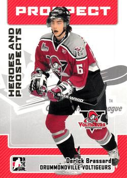 #84 Derick Brassard - Drummondville Voltigeurs - 2006-07 In The Game Heroes and Prospects Hockey
