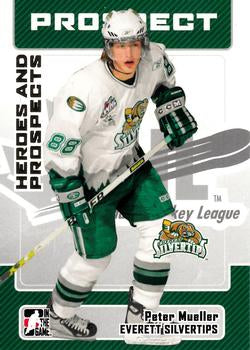 #85 Peter Mueller - Everett Silvertips - 2006-07 In The Game Heroes and Prospects Hockey