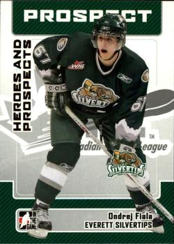 #90 Ondrej Fiala - Everett Silvertips - 2006-07 In The Game Heroes and Prospects Hockey