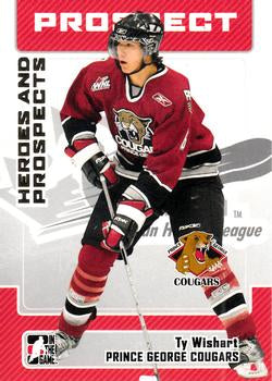 #92 Ty Wishart - Prince George Cougars - 2006-07 In The Game Heroes and Prospects Hockey