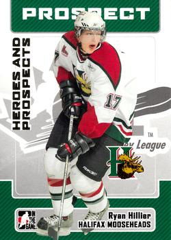 #93 Ryan Hillier - Halifax Mooseheads - 2006-07 In The Game Heroes and Prospects Hockey