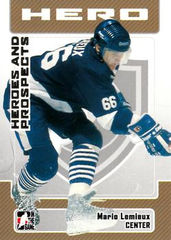 #9 Mario Lemieux - Laval Voisins - 2006-07 In The Game Heroes and Prospects Hockey