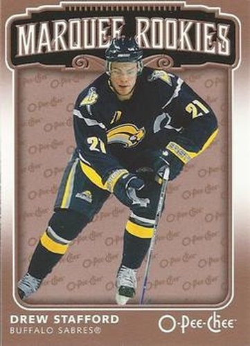 #578 Drew Stafford - Buffalo Sabres - 2006-07 O-Pee-Chee Hockey