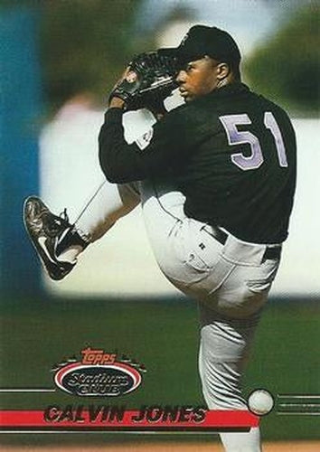 #578 Calvin Jones - Colorado Rockies - 1993 Stadium Club Baseball