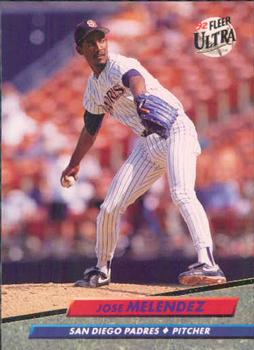 #578 Jose Melendez - San Diego Padres - 1992 Ultra Baseball