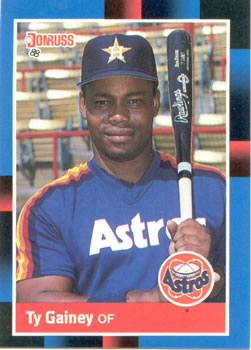 #578 Ty Gainey - Houston Astros - 1988 Donruss Baseball