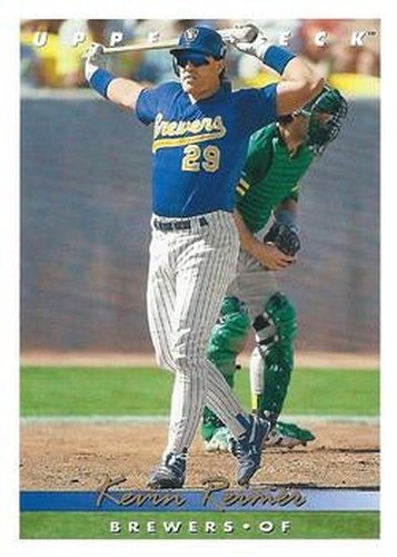 #578 Kevin Reimer - Milwaukee Brewers - 1993 Upper Deck Baseball