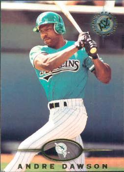 #578 Andre Dawson - Florida Marlins - 1995 Stadium Club Baseball