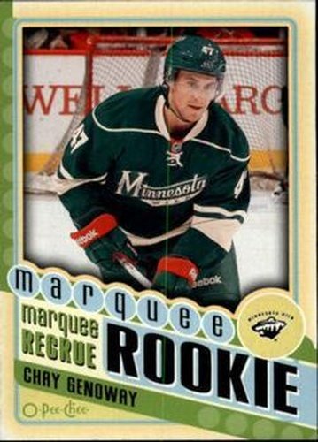 #578 Chay Genoway - Minnesota Wild - 2012-13 O-Pee-Chee Hockey
